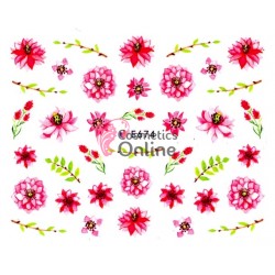 Stickere 3D pentru unghii cod E674